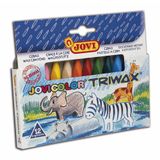 Jovi Triwax 12 Renk Pastel Boya
