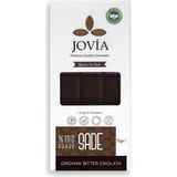 Jovia Organik %100 Bitter Çikolata Sade 75 gr Erkekler İçin Lezzetli ve Sağlıklı Atıştırmalık