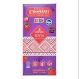 Jovia Organik Çilekli Sütlü Çikolata KIDS-40G (6'li Paket)