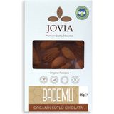 Jovia Organik Sütlü Çikolata-Bademli 85 gr