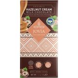 Jovia Premium Quality Organik Sütlü Çikolata-Fındık Kremalı 40 gr