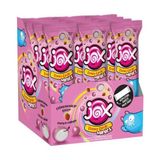 Jox MINIES Çilek Aromalı Çiğnenebilir Şekerleme 240 gr Eğlenceli Hüpleten Paket İçeriği