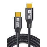 JOXAMAT USB C - USB C Kablosu 3.3FT/1M 8K@60Hz Video Çıkışı Monitör Kablosu, 20Gbps Yüksek Hızlı Veri Aktarımı, 100W PD Hızlı Şarj, iPhone 15, MacBooks, iPad, Ekran, Monitör için C Tipi Kablo
