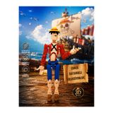 JOY 3D Robot Korsan Luffy Dummy Oynar Eklemli Hareketli Oyuncak Aksiyon Figürü 13 cm
