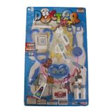 Joy and Toys Akg041 Çocuk Doktor Seti Büyük Boy Steteskop Şırınga Makas Plastik Oyun Seti
