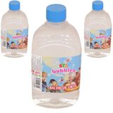 JOY AND TOYS Köpük 3 Adet Baloncuk Likiti Yedek Baloncuk Solüsyon 500 Ml