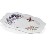 Joy Carmen Butterfly Serisi 25 cm Küçük Boy Oval Tabak