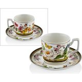 Joy Carmen Muse Garden 6’Lı Kahve Fıncanı Setı 13,5 X 5,5 Cm - Renkli