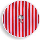 Joy Collection Feast Stripes Porselen Tatlı Tabağı 21 cm - Standart