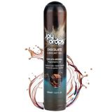 JOY DROPS Kadınlar ve erkekler için kayganlaştırıcı jel, tüm cilt tipleri uygundur, kolay temizlenir, leke bırakmaz, pH değeri ile uyumlu, kokusuz renksiz, 125 ml, çikolata