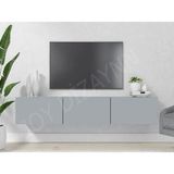 Joy Mob Beliz Tv Ünitesi Tv Sehpası Alt Modül Ofis Gri 200 cm Mdf