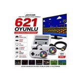 JOYCOR 621 Oyunlu Retro Arcade Oyun Konsolu HDMI Girişli 2 Kişilik HD TV Uyumlu Mini Oyun Konsolu Hafıza Yüklü