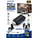 JOYCOR PS2 HDMI Dönüştürücü Adaptör 1080P Full HD Görüntü ve Ses Aktarımlı USB Güç Destekli PS2 to HDMI Converter