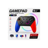 JOYCOR S12 RGB Işıklı Kablosuz Gamepad Bluetooth 5.0 PC PS4 PS3 Switch Android Uyumlu Titreşimli Oyuncu Gamepad