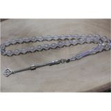 Joydizayn Tek Püskül Kazaz Uçlu Arpa Kesim 8 Mm Akrilik Tesbih