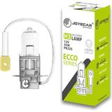 JOYECAR H3 Halojen Ampul, ECCO Serisi, 12V 55W,%60 Daha Fazla Işık, PK22s Soket