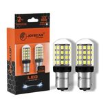 Joyecar P21W TURUNCU X9 Serisi 1156 P21W BA15S 180° Tek Duy Geri Vites Fren Sinyal Park Stop Gündüz Farı Lamba Turuncu-AMBER