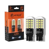 Joyecar T20 LED Araç Ampulü, 12V 2400LM, W21W, Tek Duy, Turuncu, 2'li Set