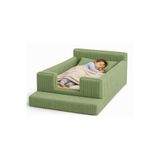 joyfoam modular foam sofas Joyfoam Anne Yanı Çocuk Yatağı Güvenlikli Yer Yatağı Yatak Dahil Kadife Tamamen Sünger YIKANABİLİR