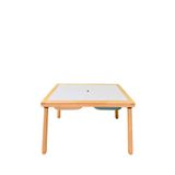 joykidstoy Joykids Doğal Ahşap Duyusal Çocuk Aktivite Masası Oyun Masası Ve Çocuk Çalışma Masası