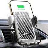 JOYMASS Kablosuz Araç Şarj Cihazı, 15W Hızlı Şarj Otomatik Sıkma Araç Şarj Cihazı Cep Telefonu Tutucu Montaj Havalandırma iPhone 15 14 13 12 Mini Pro Max, Samsung Galaxy S24 Ultra S23 S22 S21+ Note