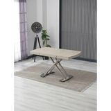JoyMassa Venoxa Premium 80X120 / 80X180 Ölçülü Mdf Masa ( Tek Masadır) - Traverten