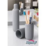 JOYMOP (1 Adet) Seyahat Tipi Aksesuar Taşıma Kabı Gözlük Diş Macunu Saklama Kutusu Makyaj Fırçası Kutusu