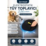 JOYMOP Elektrostatik Tüy Toplayıcı Eldiven – Kedi & Köpek Tüyü, Saç ve Toz Temizleyici | Koltuk, Halı, Kıyafet İçin