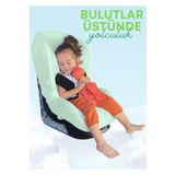 Joyous Mom Kids 4 Katlı Müslin Bebek Oto Koltuk Kılıfı Lastikli %100 Pamuk Organik Oto Koltuk Kılıfı