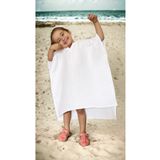 Joyous Mom Kids 4 Katlı Organik Muslin Bebek ve Çocuk Kapüşonlu Plaj Pançosu Banyo Havlu %100 Pamuk
