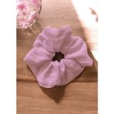 Joyous Mom & Kids Dev Boy Muslin Saç Lastiği Oversize Pamuklu Saç Tokası Scrunchie Toka - Gülkurusu