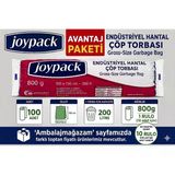 Joypack 100X150 Cm 100 Adet 10'Lu Avantaj Paket Endüstriyel Hantal Çöp Torbası 200 Litre Ağır Hizmet Çöp Poşeti