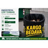 Joypack 120X150 Cm 240 Litre Endüstriyel Konteyner Çöp Torbası 10 Adet 800 Gr Ağır Hizmet Çöp Poşeti