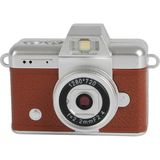 Joyplus Mini Retro Vlog Kamerası 1080P Full Hd Dönen Ekranlı Vintage Tasarım LK-027 - Ahşap