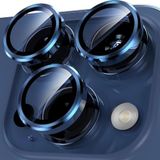 Joyroom iPhone 17 Pro Max / 17 Pro İle Uyumlu Kamera Lens Koruyucu Kolay Kurulum Safir Parmak İzi Bırakmayan Anti-Reflective (Dark Blue)