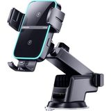 Joyroom Sensörlü Wireless Kablosuz Araç Şarj Cihazı ve Tutucu (Göğüs) - Siyah