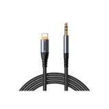 Joyroom Sy-A06 Ses Aktarım Çevirici Aux Audio Kablo Lightning'Den 3.5Mm Siyah
