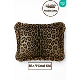 Joyrose %100 Pamuklu Fırfırlı Yastık Kılıfı 50x70 Cm Modern Gizli Fermuarlı