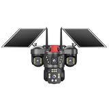 Joysee S4 12Mp Aor 2X3.6mm 2X2.8mm 4G 2 Solar Dört Kamera 22Ir+12Led Ptz Güvenlik Kamerası
