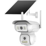 Joysee Sw2 6mp 2x2.8mm Aov Solar Wifi Iki Kamera 4ır+4led Ptz Güvenlik Kamerası - Yok