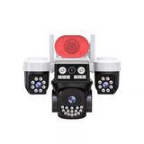 Joysee W3 9Mp 3.6Mm 2X2.8mm Üç Kamera 19Ir+18Led Wifi Ptz Kamera