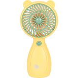 Joysidea Fn-60 Yer Tipi Vantilatör - Güçlü Motor, Hızlı Pervane, USB Şarjlı, Masaüstü Kullanım için Geniş Salınım Açısı - Sarı