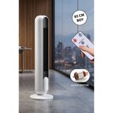 JOYSIDEA KULE TİPİ VANTİLATÖR KUMANDALI DOKUNMATİK PANEL 3 HIZ AYARI 40W BEYAZ FN-500