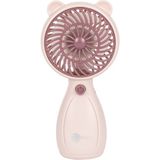 Joysidea Taşınabilir Yer Tipi Vantilatör - 8 Kollu Pervane, Güçlü Motor, USB Şarjlı, Masaüstü Kullanım için Geniş Salınım Açısı - Pembe