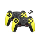 Joystick Gamepad Çiftli Tv Pc Uyumlu Oyun Konsolu 2.4g Gamepad Double Joystick Doungle