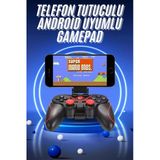 Joystik Gamepad Bluetooth Telefon Tutucu Oyun Kolu Telefon Android Uyumlu P204398s9822