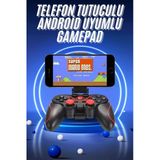 Joystik Gamepad Bluetooth Telefon Tutucu Oyun Kolu Telefon Android Uyumlu P62668s9409