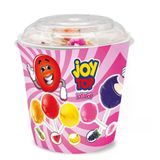 Joytop Lolipop Sert Şeker Dolgulu Karışık Kova 11Grx100 Adet