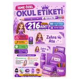 Joyygift Prenses Princess Temalı Okul Etiketi Kalem Defter Kitap Etiketi İsim Yazılabilir Etiket İsimli Etiket Sticker İsim Stickeri