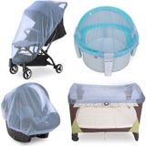 Joyzzz Bebek Arabası için Cibinlik, Dayanıklı Bebek Arabası Cibinliği, Oyun Karyolası, Bebek Arabası, Beşikler, Pack N Plays ve Taşınabilir Mini Beşik için Mükemmel Böcek Ağı (Mavi)